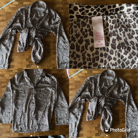 Victoria's Secret cheetah print top - Picture 4 of 4